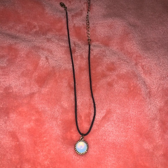 Target Jewelry - white gem choker